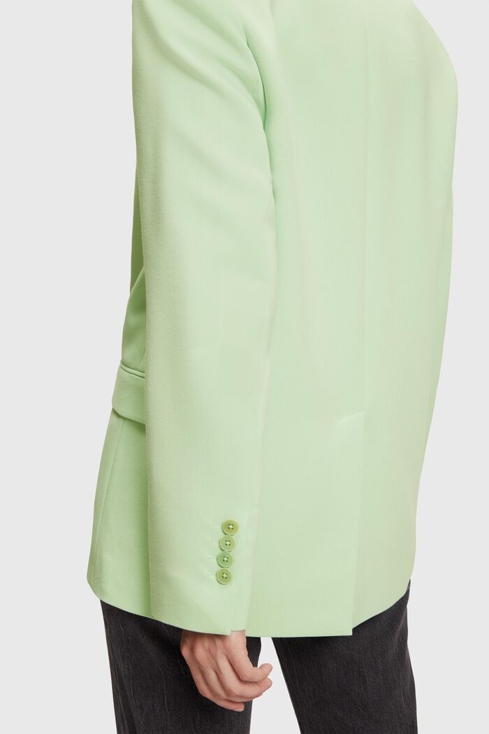 Veste de tailleur oversize au boutonnage croisé, PASTEL GREEN, detail image number 3