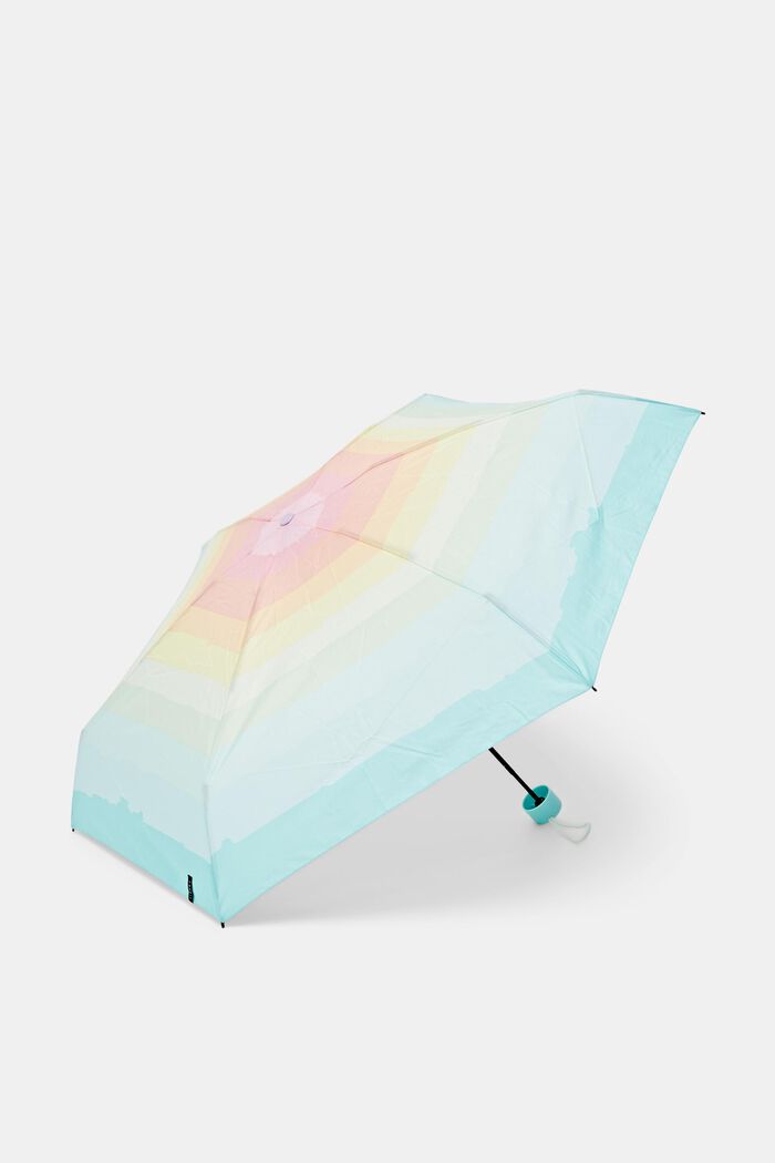 Parapluie de poche à dégradé multicolore, ONE COLOR, overview