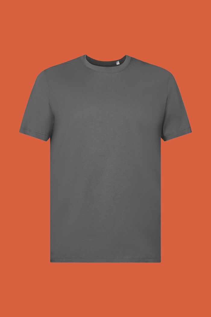 T-shirt en jersey, 100 % coton, DARK GREY, detail image number 6