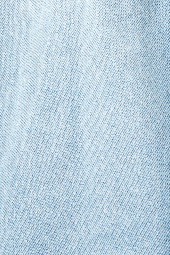 Veste en denim de coton durable, BLUE BLEACHED, detail image number 4