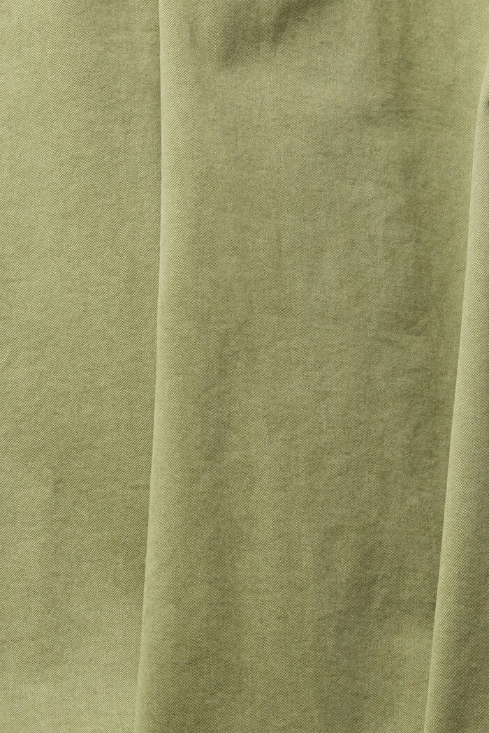 Jupe-culotte à taille élastique, KHAKI GREEN, detail image number 4