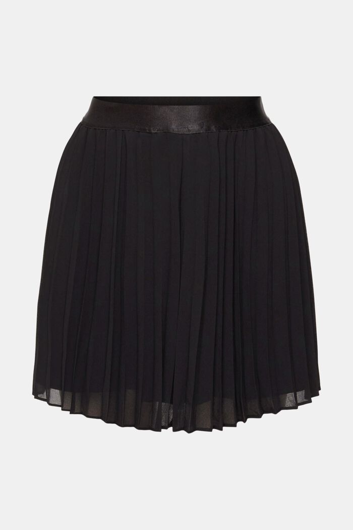 Mini-jupe à plis, BLACK, detail image number 6