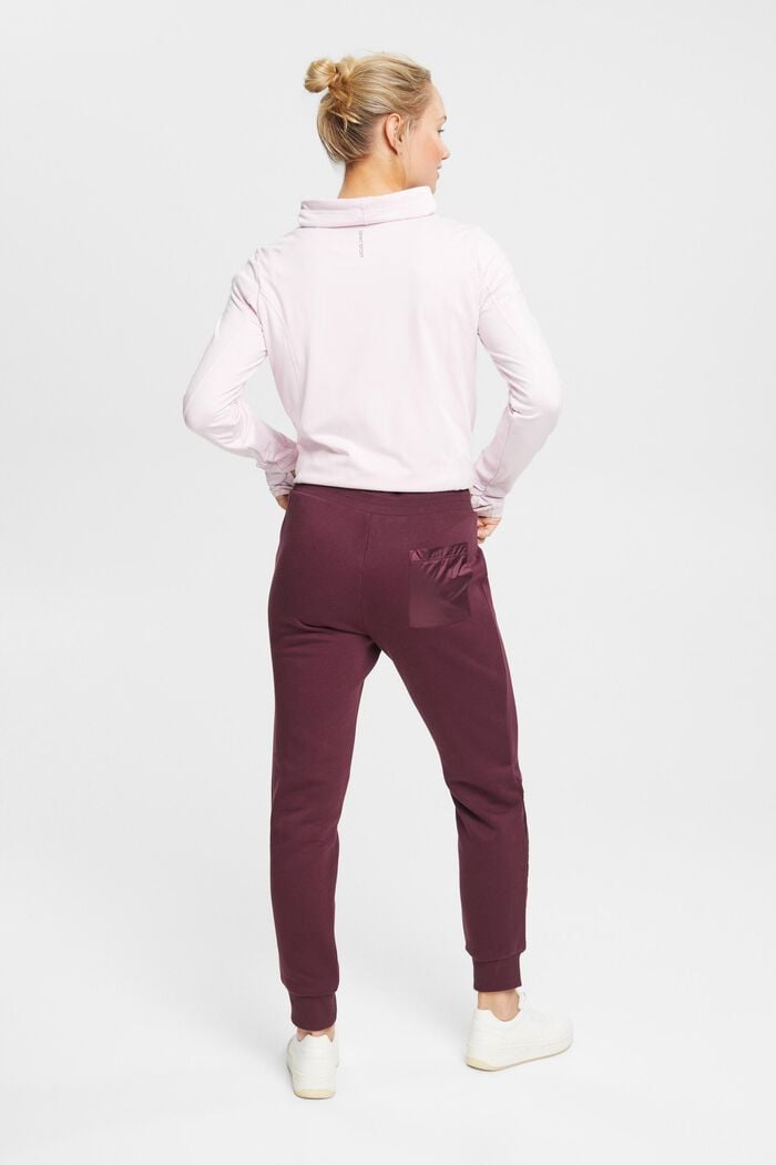 Pantalon de jogging à poche de jambe, BORDEAUX RED, detail image number 3