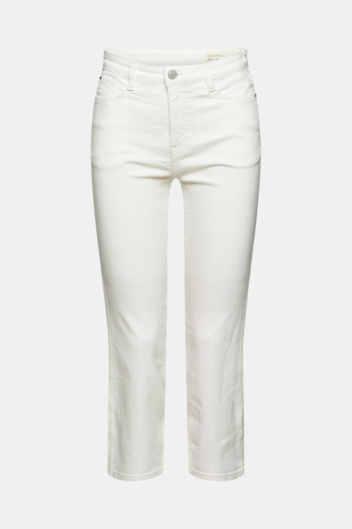 Jean raccourci Kick Flare, OFF WHITE, detail image number 5