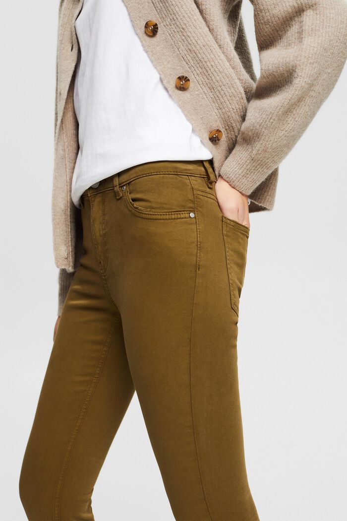 Pantalon super stretch à teneur en LYCRA®T400®, BROWN, detail image number 2