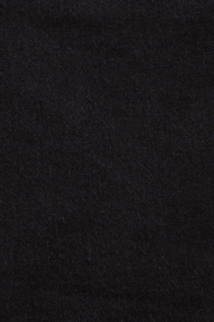 Short en jean de coupe Slim Fit, BLACK DARK WASHED, detail image number 5