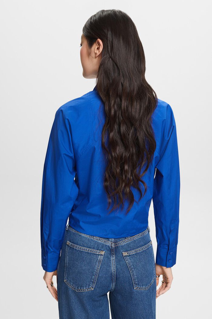 Chemise courte à nouer sur le devant, BRIGHT BLUE, detail image number 2