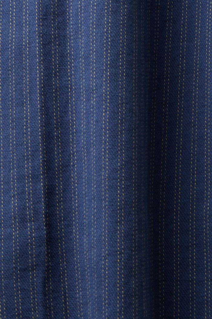 Chemise en flanelle de coton à carreaux, GREY BLUE, detail image number 6