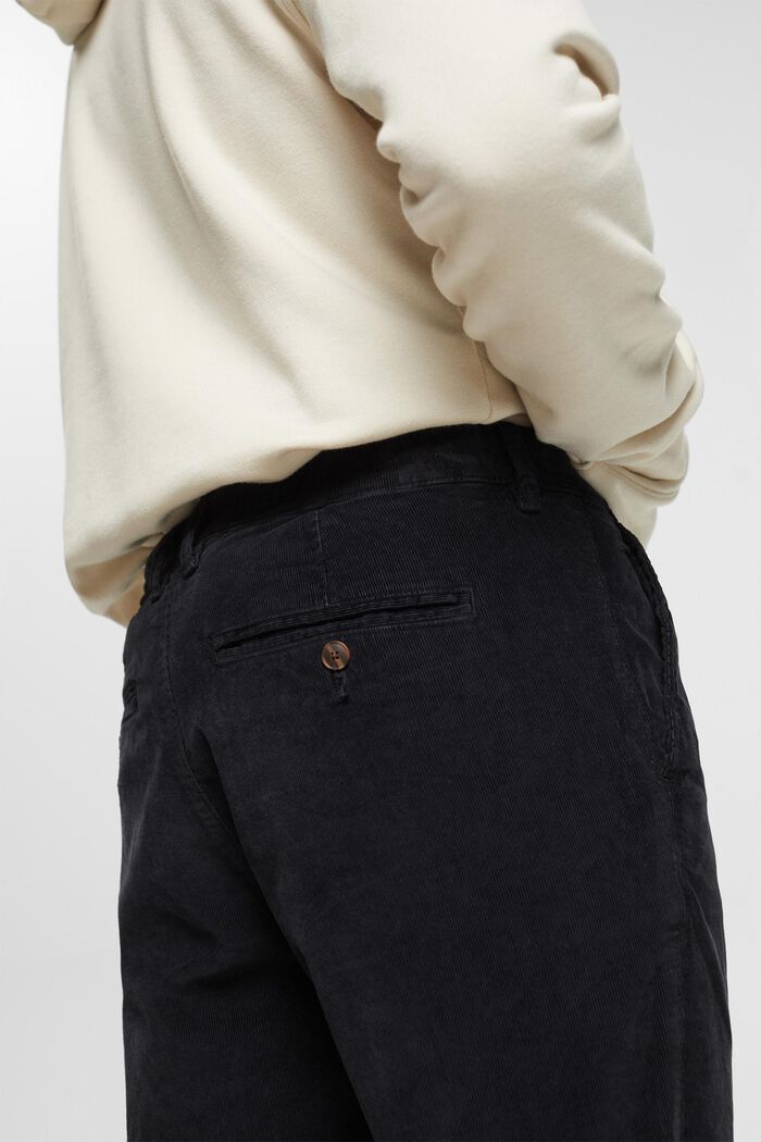 Pantalon en velours côtelé, DARK GREY, detail image number 4
