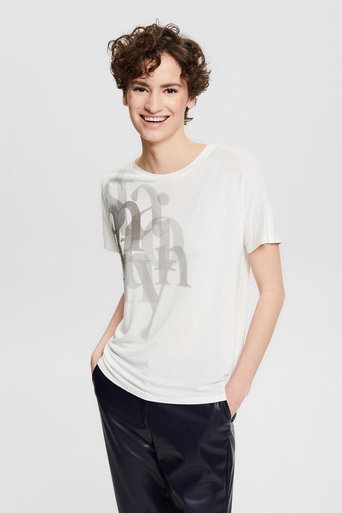 Fashion T-Shirt, OFF WHITE, detail image number 0