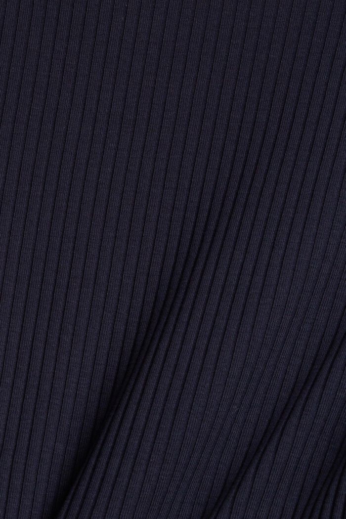 T-shirt à manches longues d'aspect cache-cœur, NAVY, detail image number 4