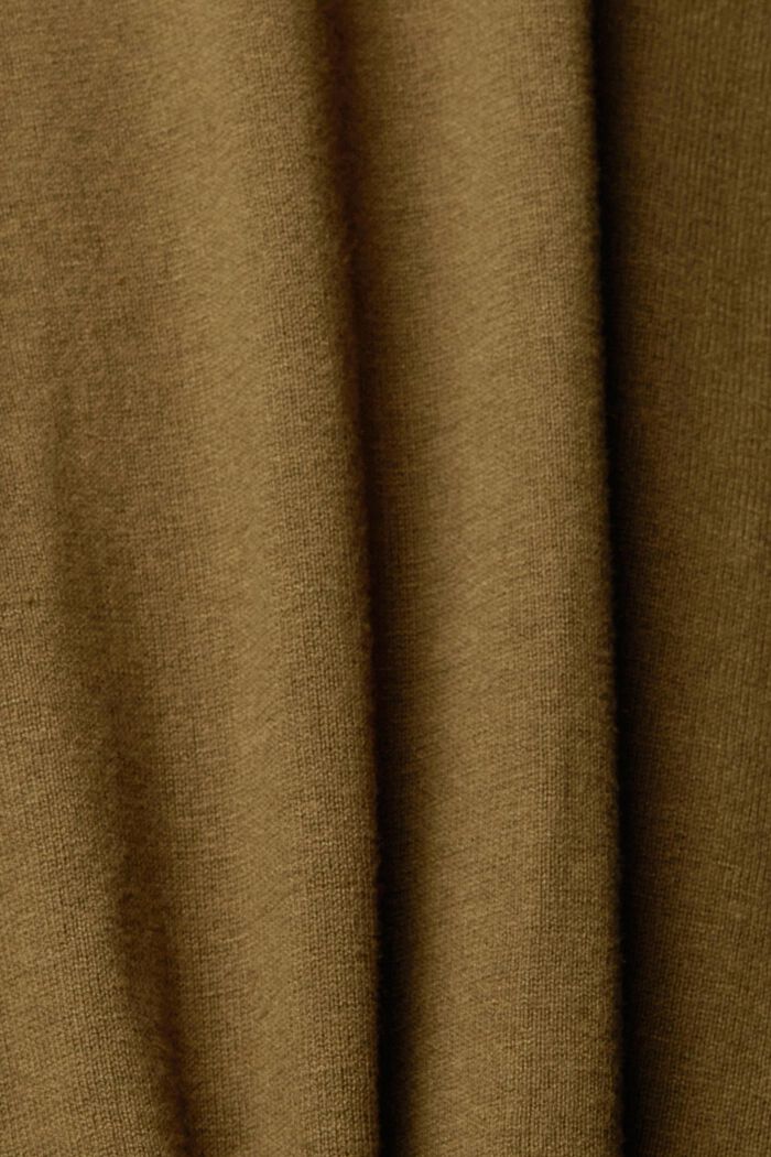 Pull-over à col roulé, KHAKI GREEN, detail image number 4