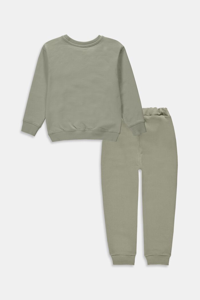 Lot mixte : sweat-shirt et pantalon de jogging, DUSTY GREEN, detail image number 1