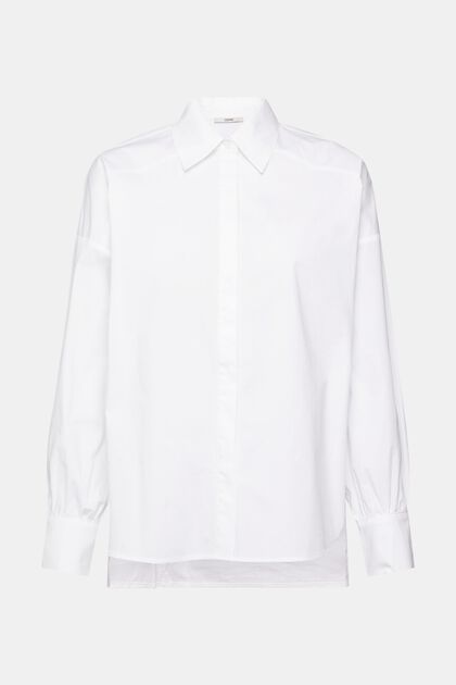 Blouses woven, WHITE, overview