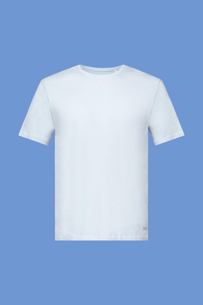 T-shirt en jersey à imprimé au dos, 100 % coton, PASTEL BLUE, detail image number 6