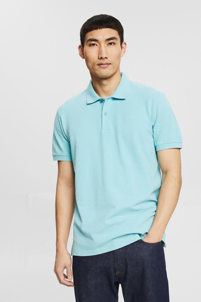 Polo, LIGHT TURQUOISE, detail image number 0