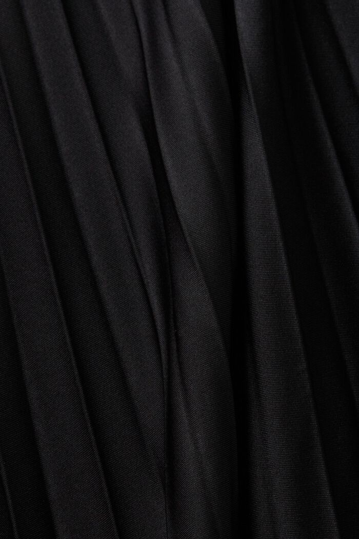 Jupe plissée de longueur midi, BLACK, detail image number 5