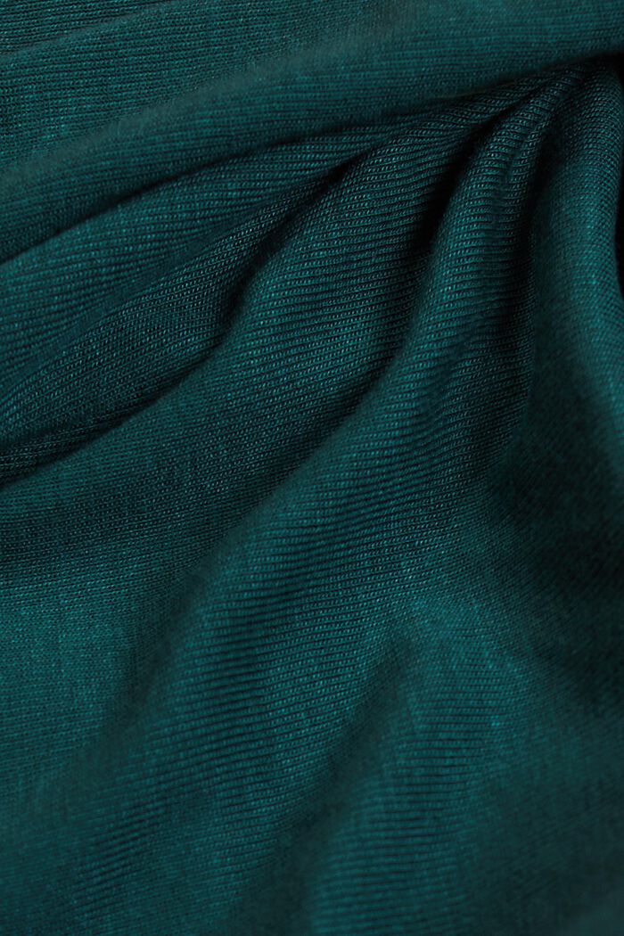 Haut à manches longues en jersey, EMERALD GREEN, detail image number 5