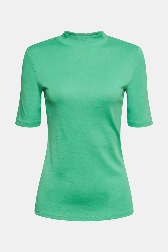 T-shirt à col droit, GREEN, detail image number 7