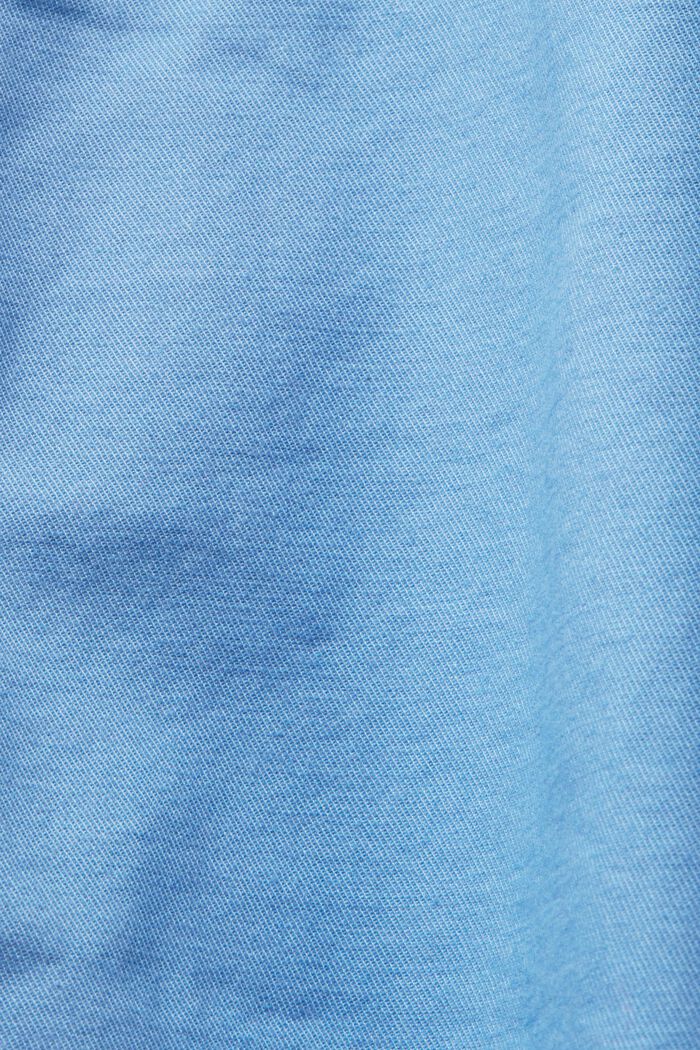 Short en twill de coton, LIGHT BLUE, detail image number 6