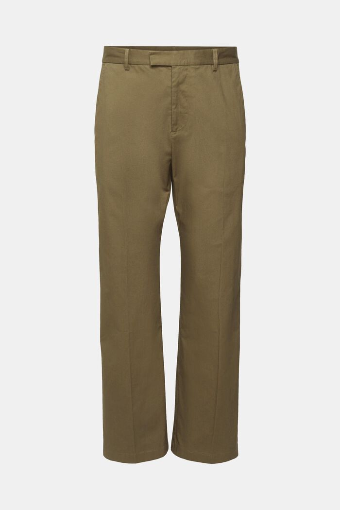 Chino de coupe Relaxed Fit, KHAKI GREEN, detail image number 7