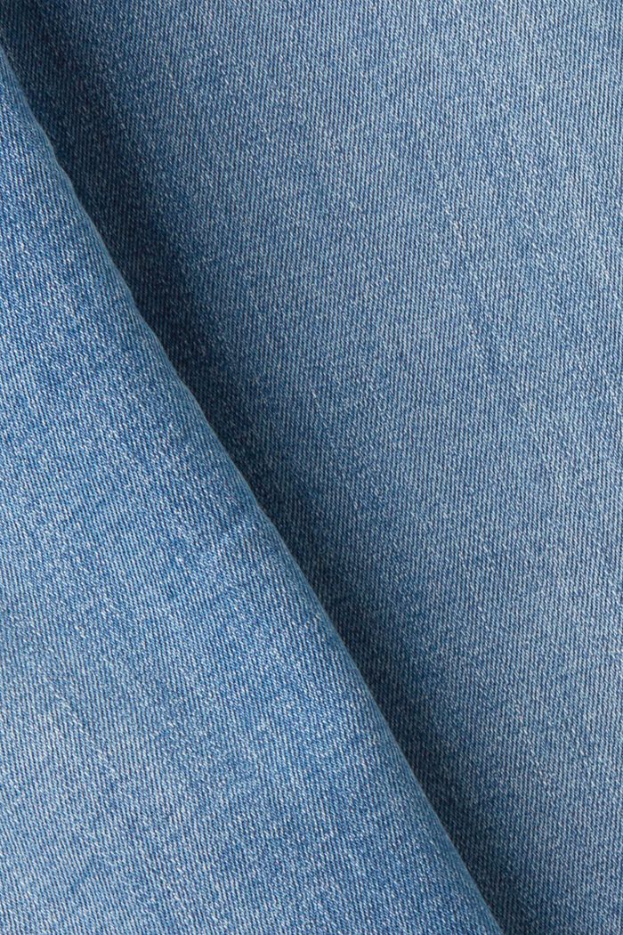 Jean Skinny en coton durable, BLUE LIGHT WASHED, detail image number 5