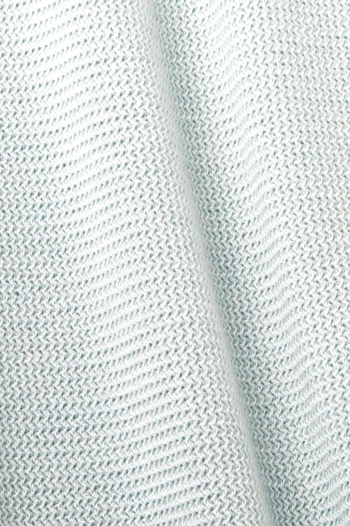 Pull-over rayé, LIGHT AQUA GREEN, detail image number 5