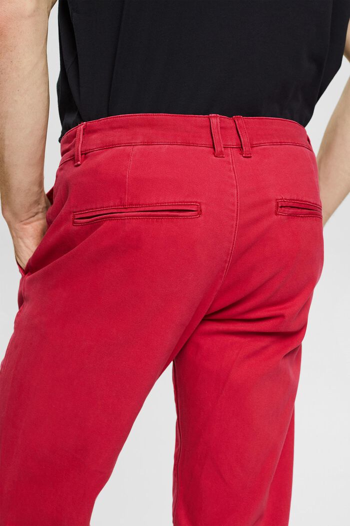 Chino en coton, RED, detail image number 2