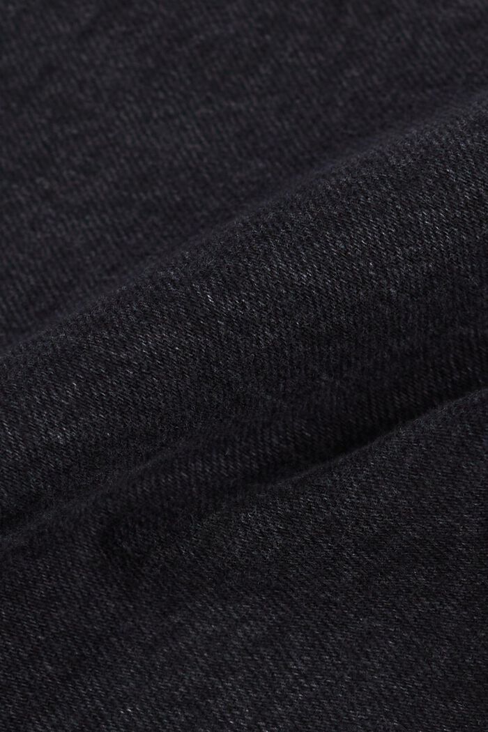 Mini-jupe en jean ornée de strass, BLACK DARK WASHED, detail image number 6