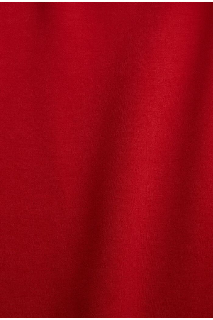 Sweat-shirt CURVY à teneur en TENCEL™, ORANGE RED, detail image number 1