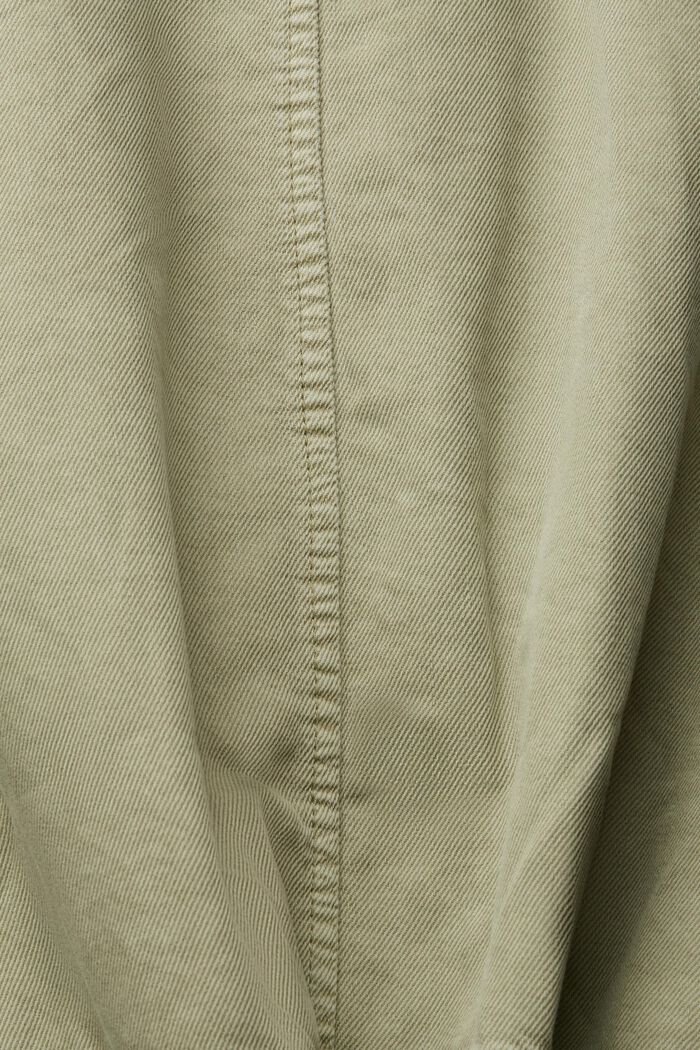 Une veste courte CURVY en tissu à teneur en TENCEL™, LIGHT KHAKI, detail image number 4