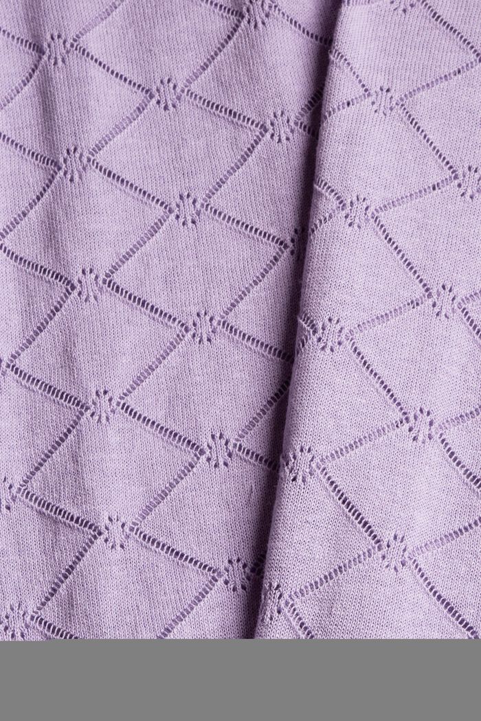 Sweaters, LAVENDER, detail image number 4