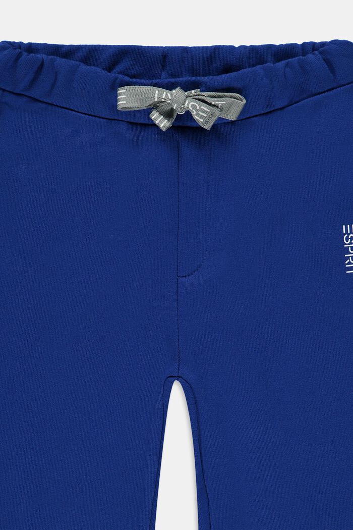 Pantalon molletonné 100 % coton, BRIGHT BLUE, detail image number 2