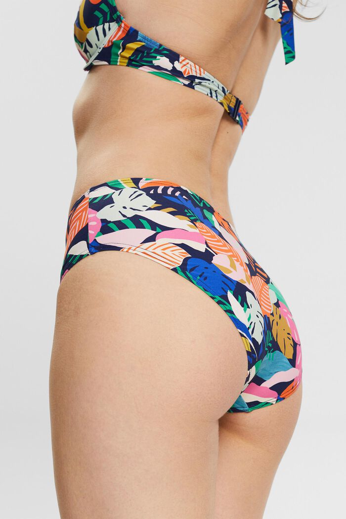 Slip de bikini à motif coloré, NAVY, detail image number 3