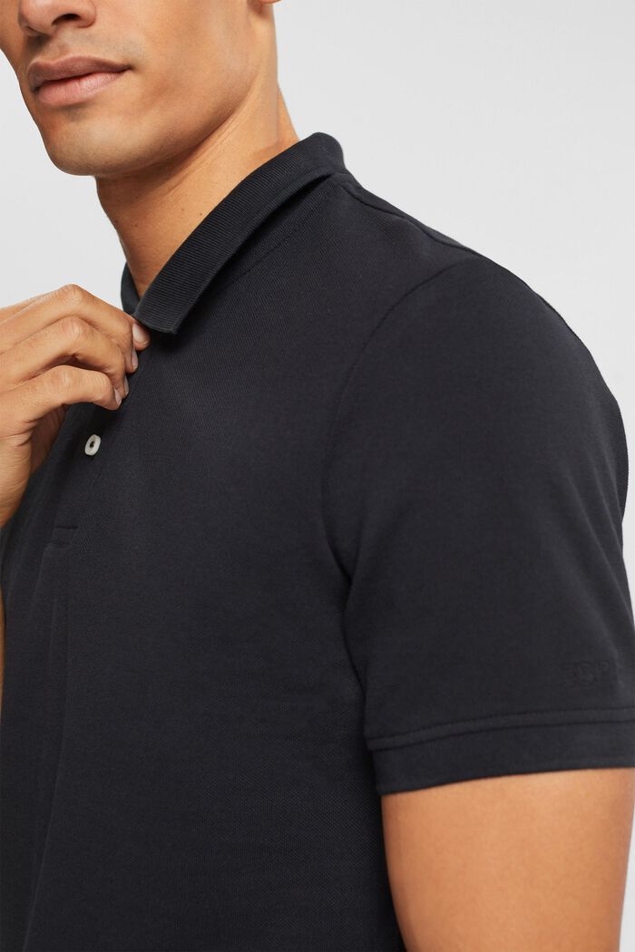 Polo coupe Slim Fit, BLACK, detail image number 2