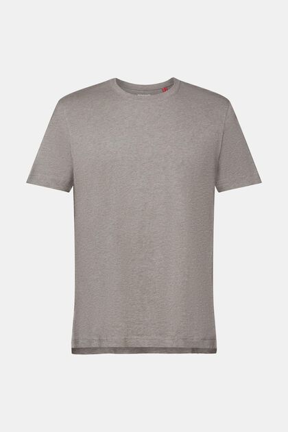 T-shirt à encolure ronde, 100 % coton