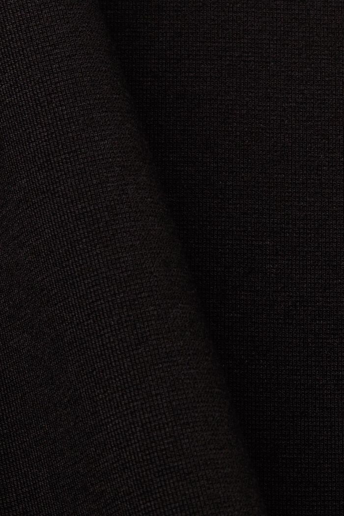 Robe t-shirt en jersey, BLACK, detail image number 6