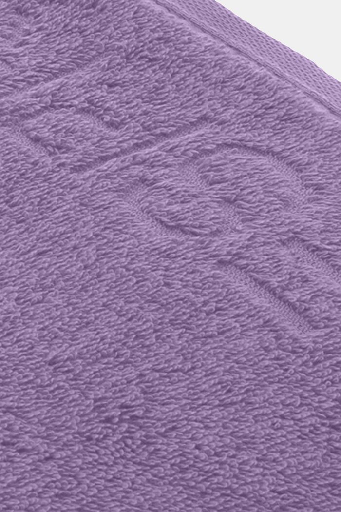 Collection de draps de bain en tissu éponge, DARK LILAC, detail image number 5
