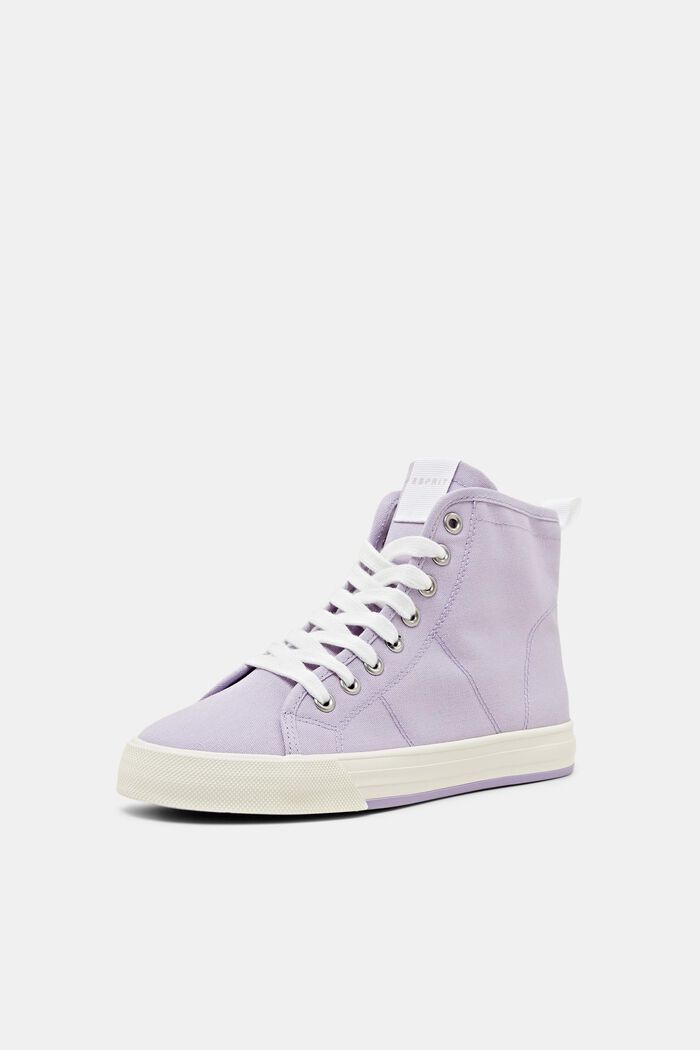 Sneakers montantes en toile, LILAC, detail image number 2