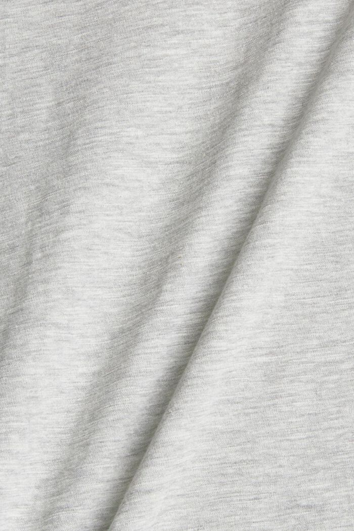 T-shirt à imprimé photo, coton biologique mélangé, LIGHT GREY, detail image number 4
