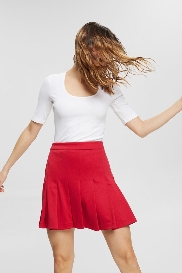 Fashion Skirt, RED, detail image number 5