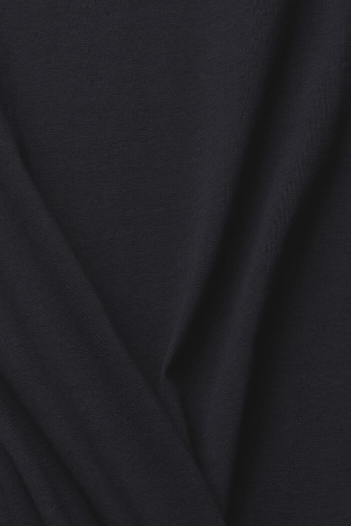 T-shirt à manches 3/4, BLACK, detail image number 1
