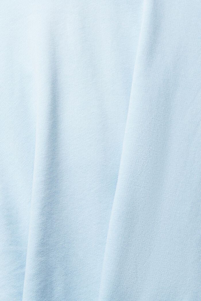 En matière recyclée : sweat-shirt à capuche, LIGHT BLUE, detail image number 4