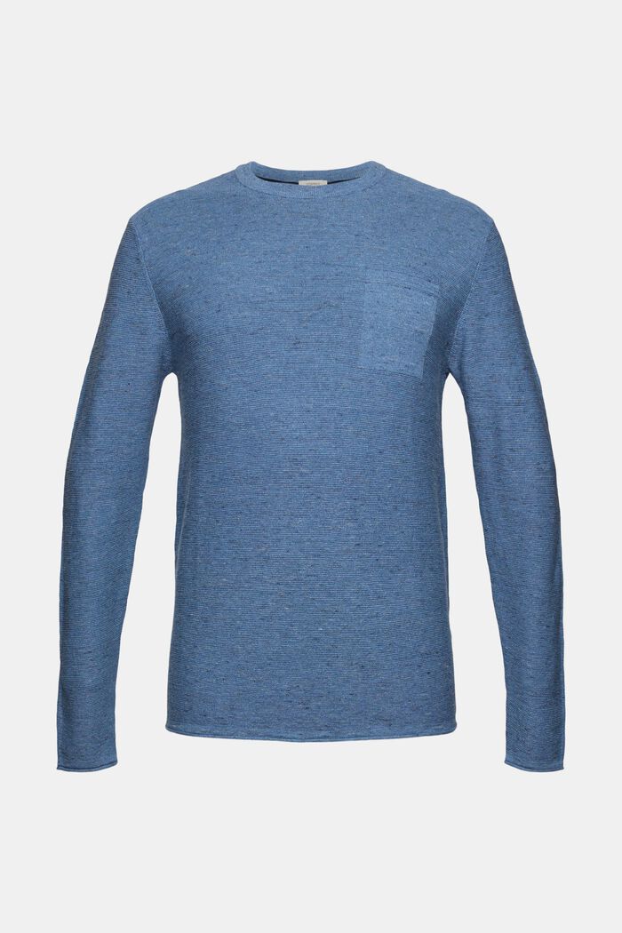 Fashion Sweater, BLUE, overview