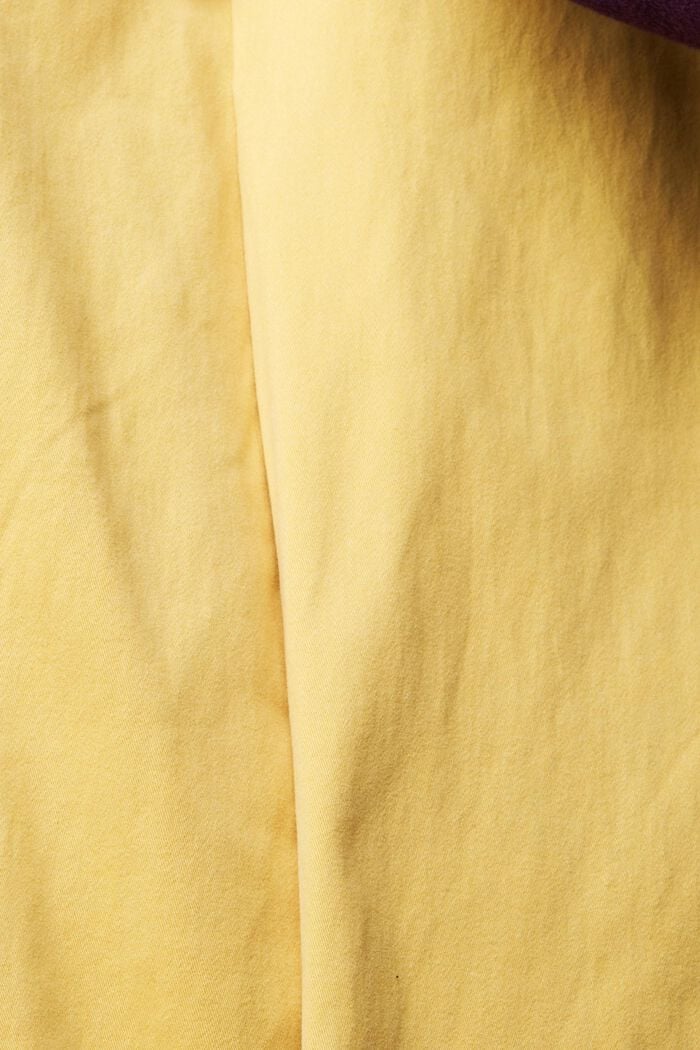 Chino en coton, YELLOW, detail image number 4