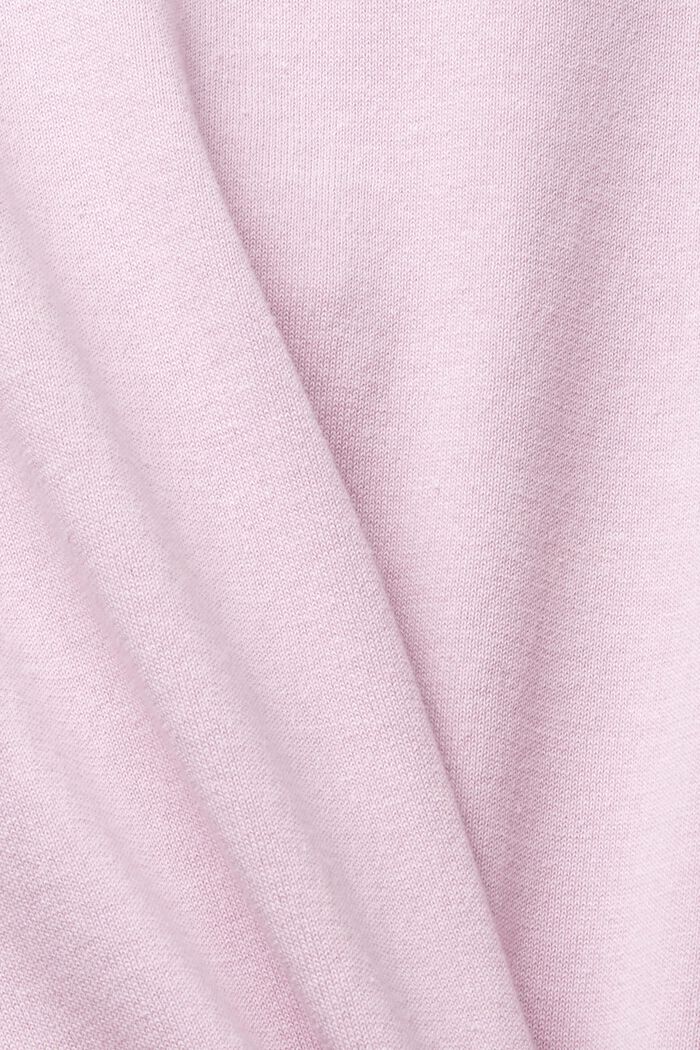 Pull à manches courtes et col polo, LILAC, detail image number 6