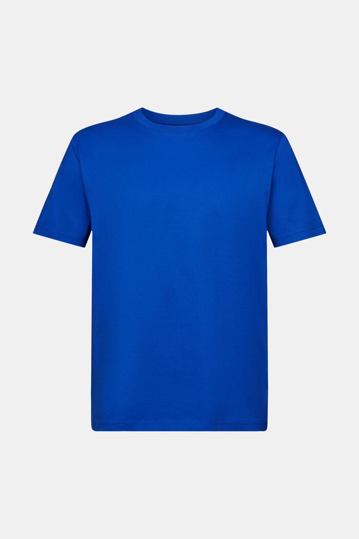 T-shirt en jersey à col ras-du-cou, BRIGHT BLUE, detail image number 6