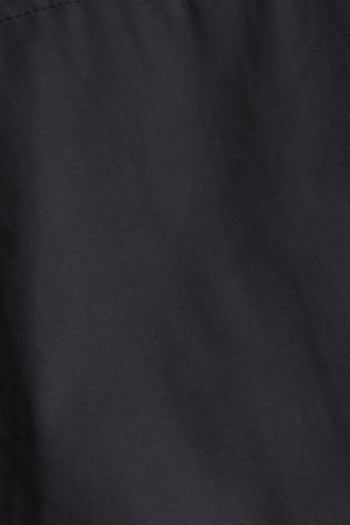 Veste de mi-saison en coton biologique mélangé, BLACK, detail image number 5