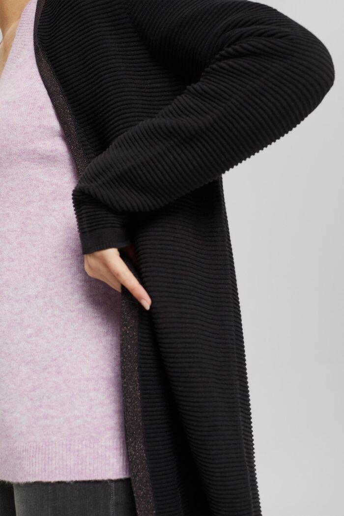 Sweaters cardigan, BLACK, detail image number 2