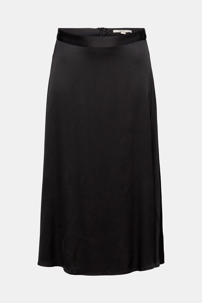 Skirts light woven, BLACK, detail image number 7